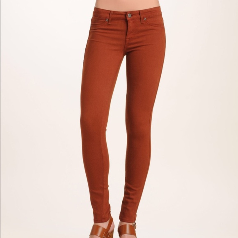 Rich & Skinny Rust Colored Skinny Jeans NWOT